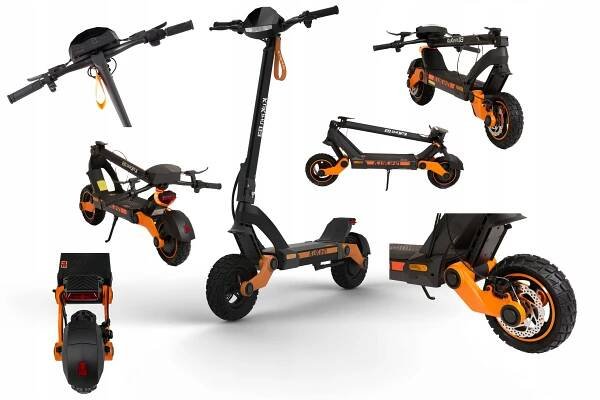Skládací elektrické vozidlo Kukirin G3 z roku 2025, 1200 W, 52 V, 18 Ah, 50 km/h, 70 km + dárek Váha výrobku včetně jednotkového obalu 41 kg