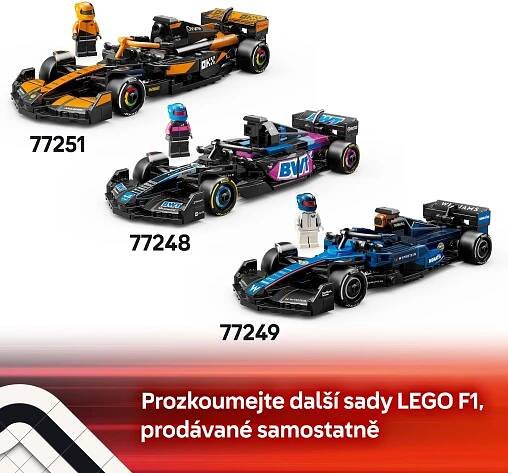 LEGO® Speed Champions 77244 Závodní auto Mercedes-AMG F1® W15