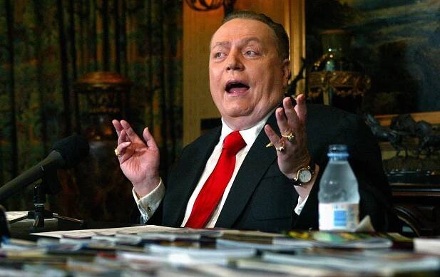 Zemřel rebel a pornografický magnát Larry Flynt, bylo mu 78 let