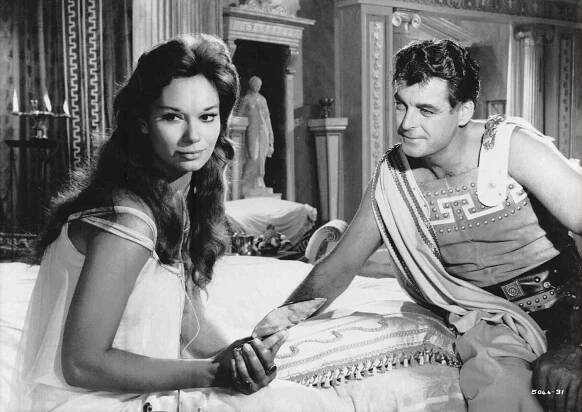 Rhodský kolos - Z filmu - Lea Massari, Rory Calhoun