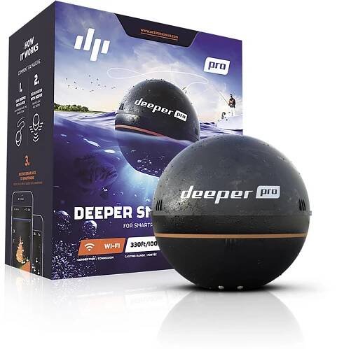 Deeper pro fishfinder nahazovací sonar wifi
