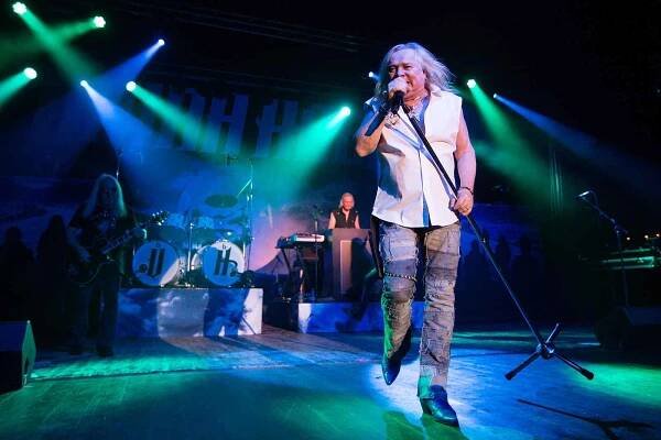 Koncert legendární rockové skupiny Uriah Heep v Havlíčkově Brodě.