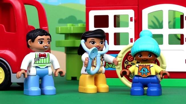 LEGO DUPLO - Kostičkové divadlo - Profese