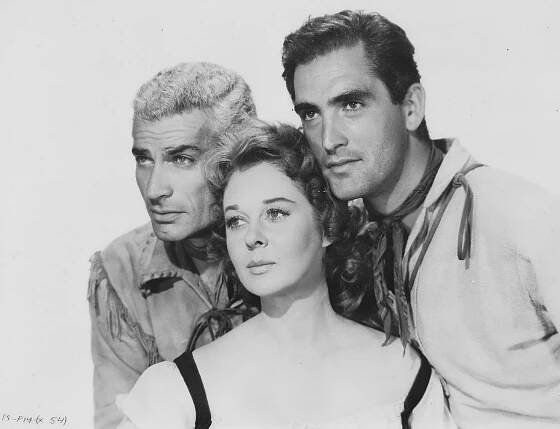 Jeff Chandler, Susan Hayward, Jacques Bergerac - Thunder in the Sun - Promo