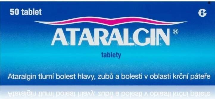 ATARALGIN POR 325MG/130MG/70MG TBL NOB 50