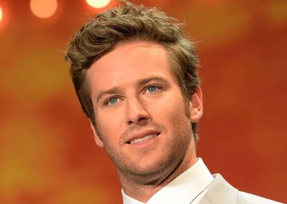 Actor Armie Hammer looking debonair in a tuxedo
