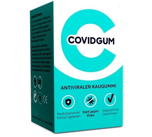 COVIDGUM 30ks 1 + 1 Gratis