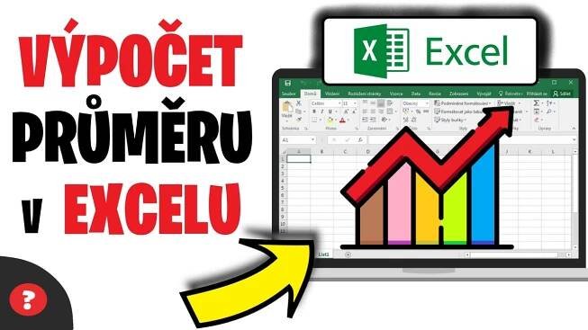 Jak VYPOČÍTAT PRŮMĚR v EXCELU