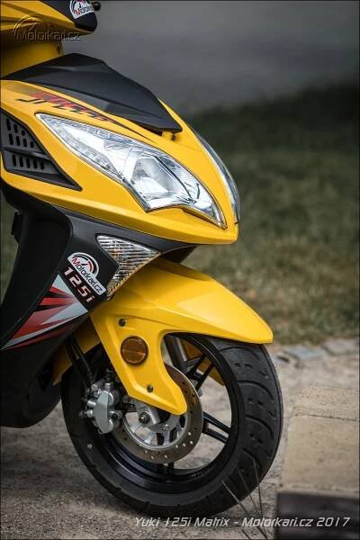Fotogalerie Test skútru: Yuki 125i Matrix | Motorkáři.cz