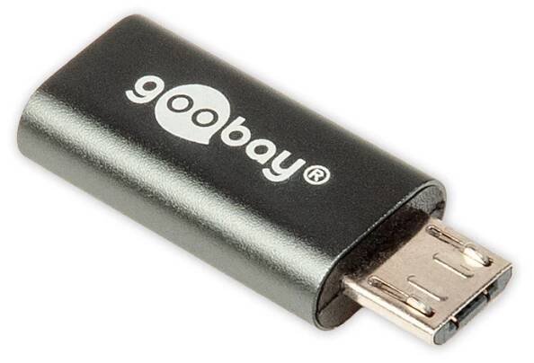 Goobay adaptér USB C na Micro USB B - RPishop.cz