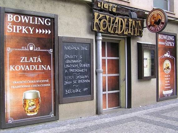 Zlatá Kovadlina Restaurace Bowling Praha | Apetee
