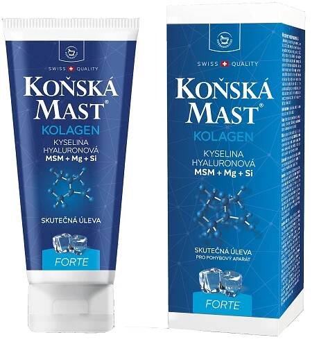 Koňská mast s kolagenem forte chladivá pohybový systém