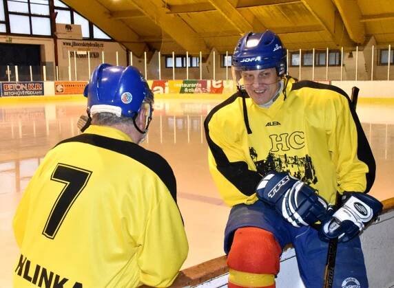 OBRAZEM: HC Nektarka slavila, odehrál 400. utkání