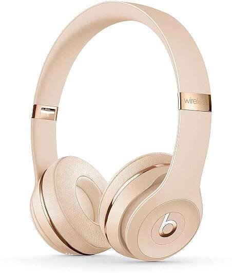 Beats Solo3 Wireless On-Ear Headphones (satin gold)