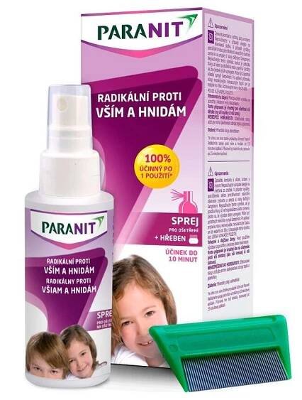 Paranit Radikální sprej proti vším 100 ml + hřeben od 318 Kč