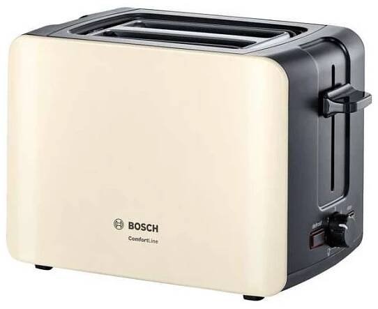 Opékač topinek Bosch TAT6A117 černý béžový