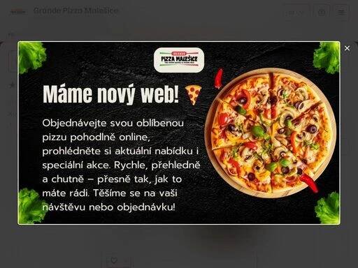 GRANDE PIZZA MALEŠICE , Praha, Strašnice - Živéfirmy.cz