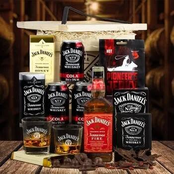 Bedna s páčidlem - Jack Daniels Fire + odeslání do 48 hodin, + doprava zdarma