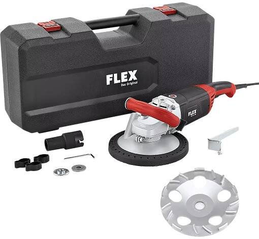 satinační bruska FLEX LD 24-6 180, Kit TH-Jet, Sanační bruska na plochy, 180 mm