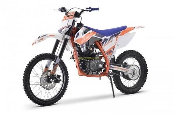 pitbike Mini Rocket Hurricane 250 oranžový