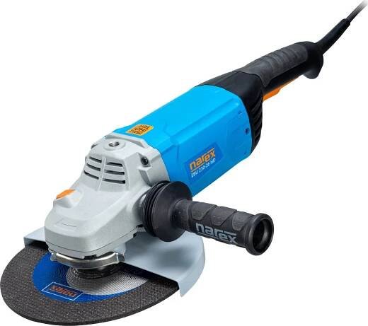 NAREX 8003429 Úhlová bruska 2600W, 230mm, prachotěsný spínač,otáčky 6600 ot/min.