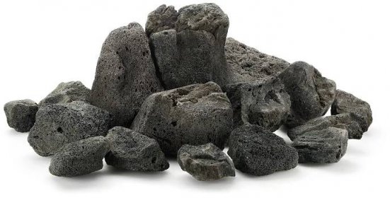 Dekoračné kamene Lava Stone BLACK - Lávový kameň čierny