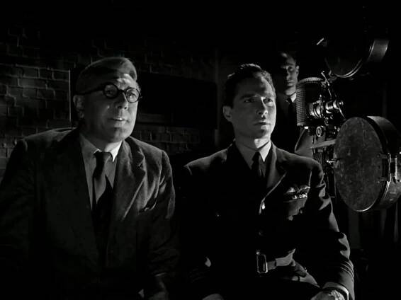 Michael Redgrave and Richard Todd in The Dam Busters (1955)