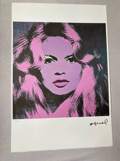 Obraz Brigitte Bardot od Andy Warhol - Umění