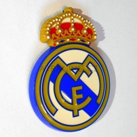 Oficiální logo - znak REAL MADRID 40x55 mm s podlepením | SportovniAutodoplnky.cz