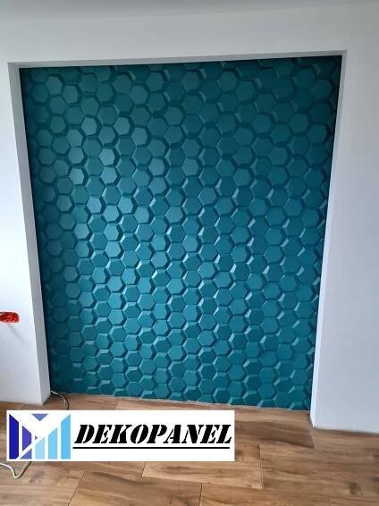 3D panel HEXAGON