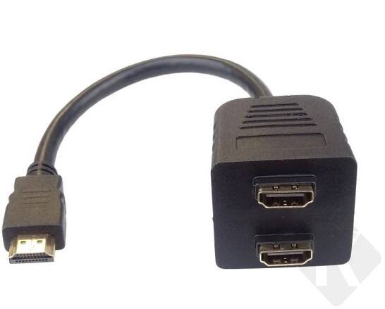 PremiumCord Adapter HDMI rozdvojka M - 2xF (kphdma-6) | Kuma.cz