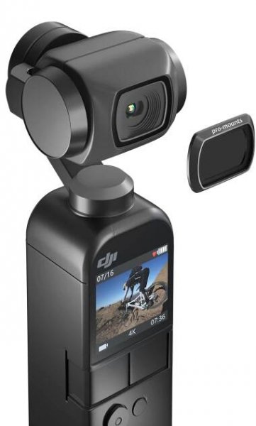 PRO-mounts 3-Filter Pack PRO for DJI Osmo Pocket (ND8 + ND16 + CPL Multi Coated) – PRO-mounts