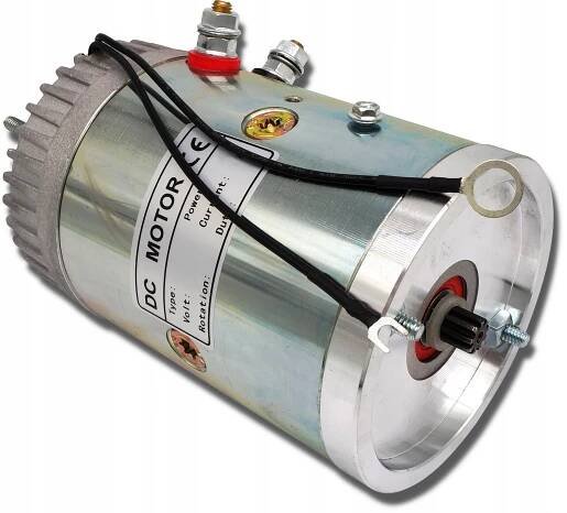 ELEKTRICKÝ MOTOR PRO HYDR. AGREGÁT 12V 1,6 kW DC Typ stroje jeřáb, zvedák generátor (jednotka) bagr rypadlo-nakladač drtič nakladač grejdr finišer buldozer válec dumper vibrační deska ostatní