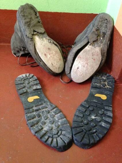 I lost my sole on my way to Lake 69