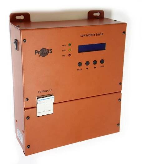 V-SH-2000 SUN MONEY SAVER 2,2kW, solární měnič (regulátor) pro ohřev vody