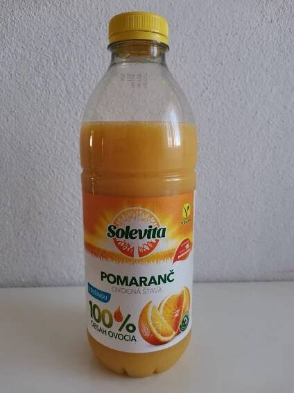 Podrobné informace o potravině Pomerančová ovocná šťáva