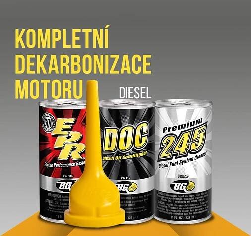 Kompletní dekarbonizace naftového motoru