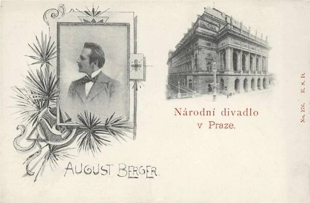 Augustin Berger, zakládající člen českého baletu
