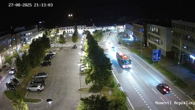 Žďár nad Sázavou, Havlíčkovo náměstí webkamera