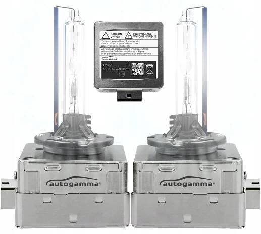 Žárovky Xenon D1S 35W 6000K Homologace Premium +100% Komplet Výrobce Auto Gamma