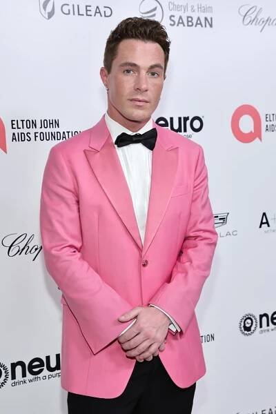 WEST HOLLYWOOD, CALIFORNIA - MARCH 12: Colton Haynes attends the Elton John AIDS Foundation's 31st Annual Academy Awards Viewing Party on March 12, 2023 in West Hollywood, California. (Photo by Jamie McCarthy/Getty Images for Elton John AIDS Foundation )