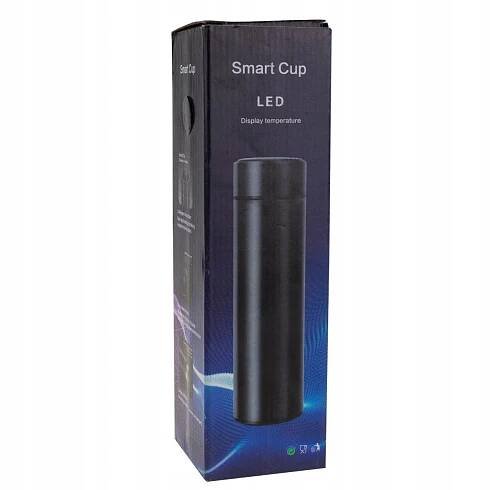 TERMOHRNEK INTELIGENTNÍ SMART TERMOSKA LAHEV NA PITÍ LED TEPLOTA DISPLEJ Váha výrobku včetně jednotkového obalu 0.34 kg