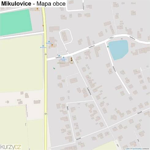 Mikulovice - mapy | Kurzy.cz