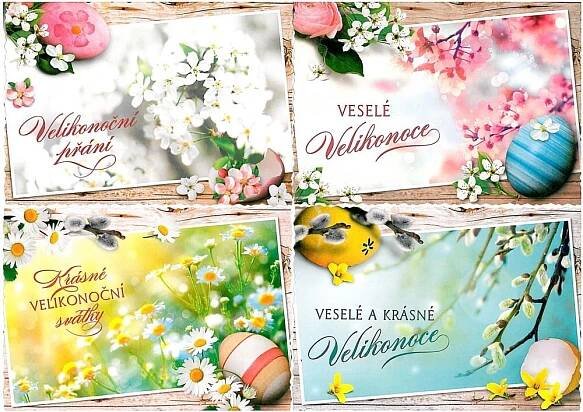 Pohlednice E ozdobné s předtištěným přáním ARGUS - Pohlednice | O P A Z s.r.o