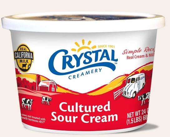 Fresh, Local Sour Cream | Crystal Creamery