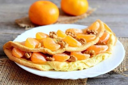 Sladká omeleta: recepty pro zdravou výživu