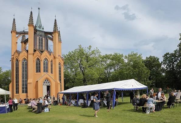 Slavnostní otevření templu - Krásný Dvůr