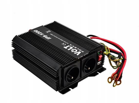 Měnič NAPĚTÍ CAR 24V 230V SAWOWY VOLKSWORK 1200W / 8 AKCE! | Aukro