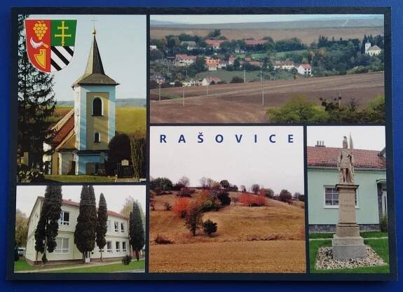 Rašovice, Vyškov  - Pohlednice místopis