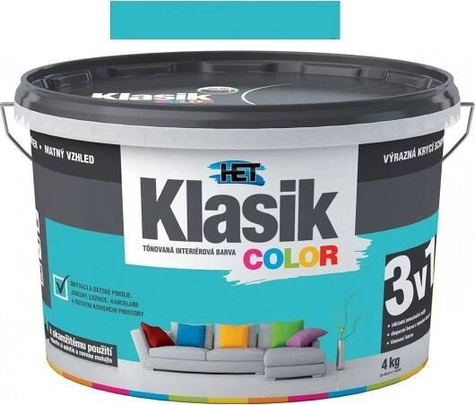 Het Klasik Color - KC 588 zelený tyrkysový 7+1 kg